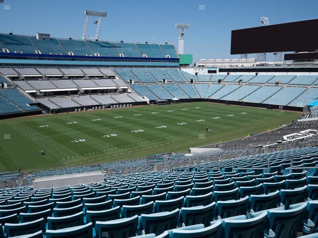 EverBank Stadium - Section 242 Seat View