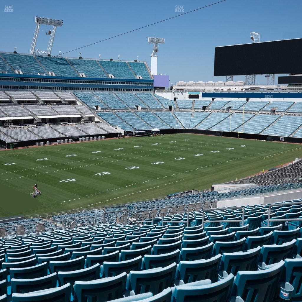 EverBank Stadium - Section 243 Seat View