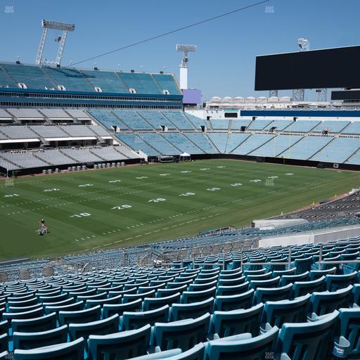 EverBank Stadium - Section 243 Seat View