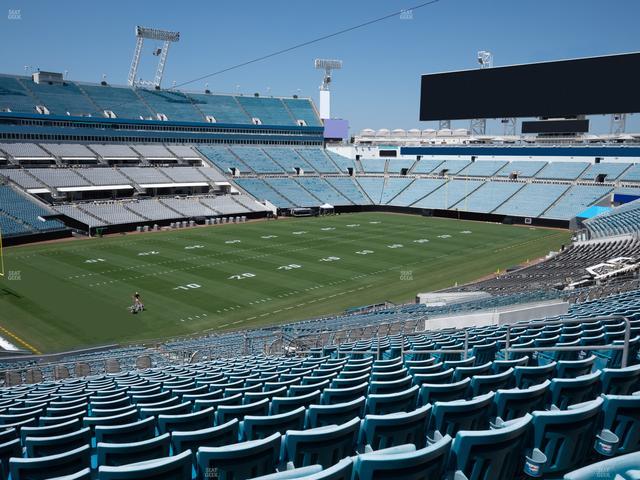 EverBank Stadium - Section 243 Seat View