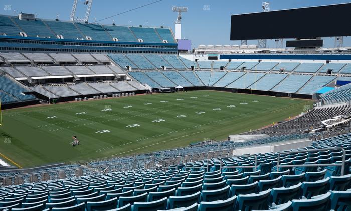 EverBank Stadium - Section 243 Seat View