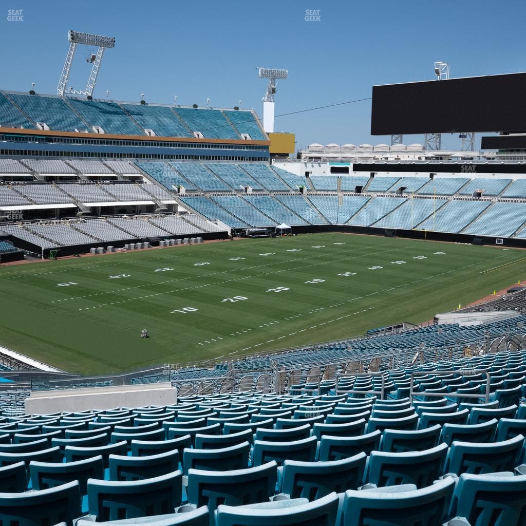 EverBank Stadium - Section 244 Seat View
