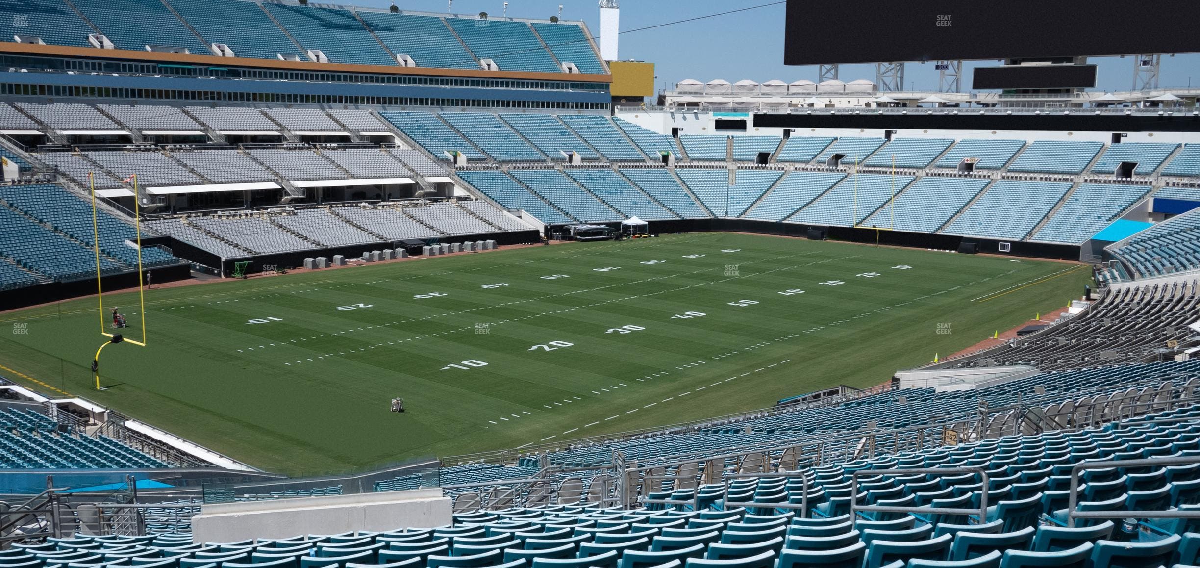 EverBank Stadium - Section 244 Seat View