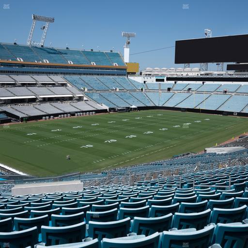 EverBank Stadium - Section 244 Seat View