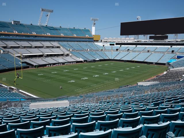 EverBank Stadium - Section 244 Seat View