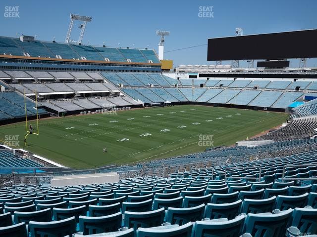 EverBank Stadium - Section 244 Seat View