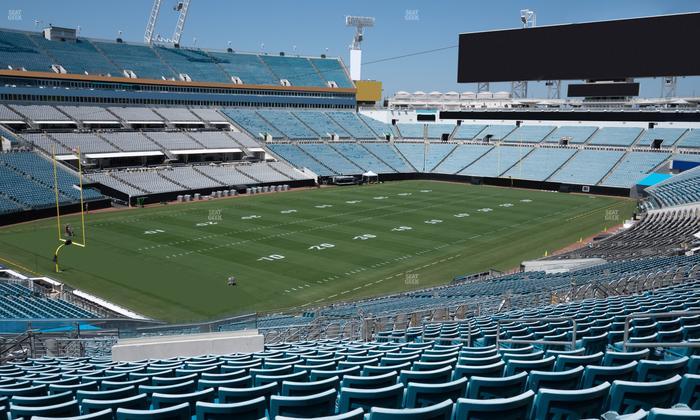 EverBank Stadium - Section 244 Seat View