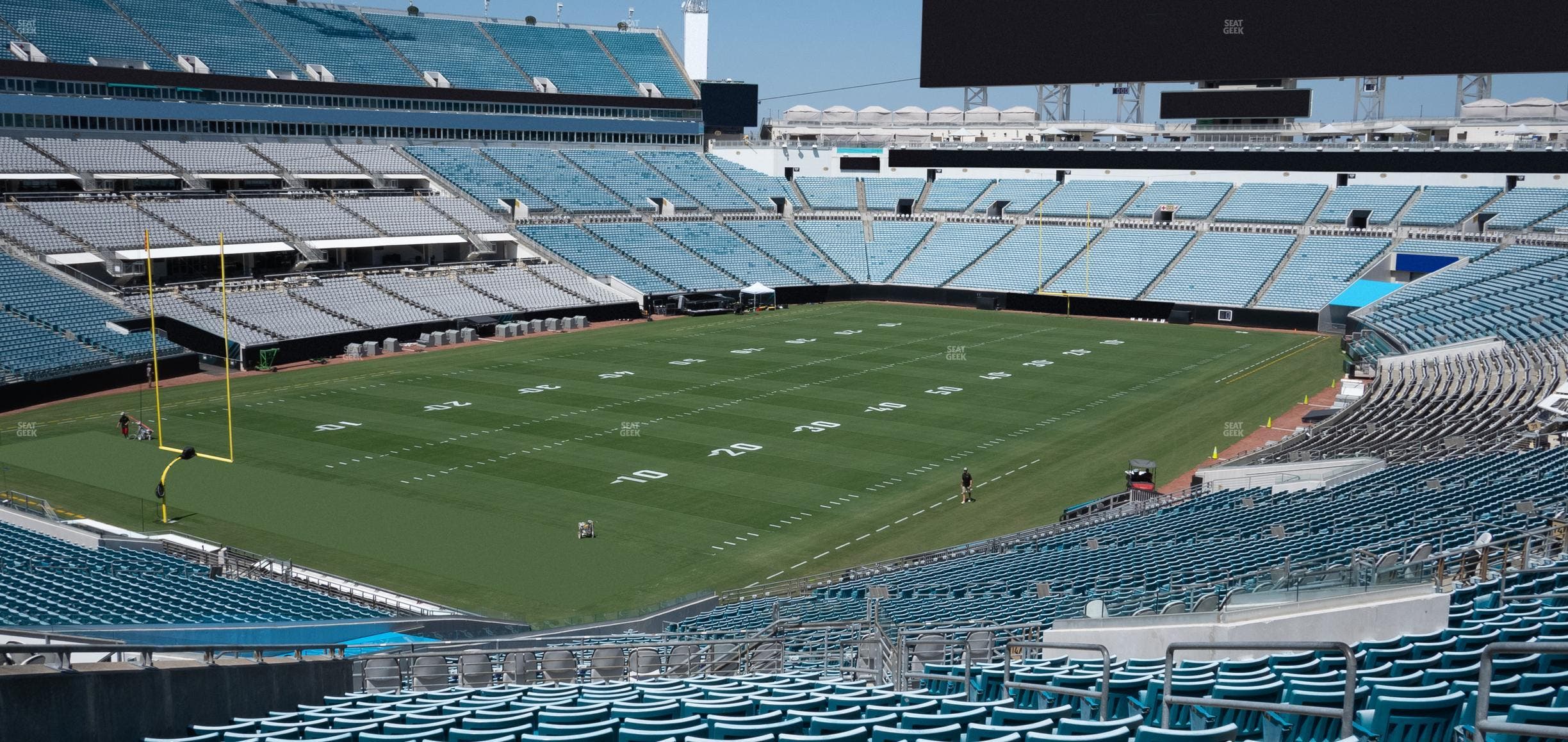 EverBank Stadium - Section 245 Seat View