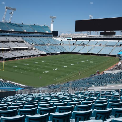EverBank Stadium - Section 245 Seat View