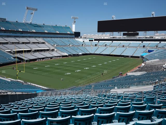 EverBank Stadium - Section 245 Seat View