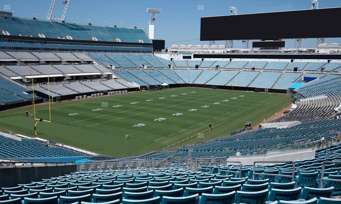 EverBank Stadium - Section 245 Seat View