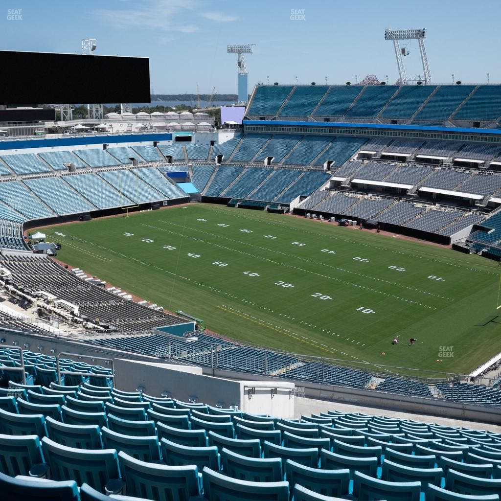 EverBank Stadium - Section 403 Seat View