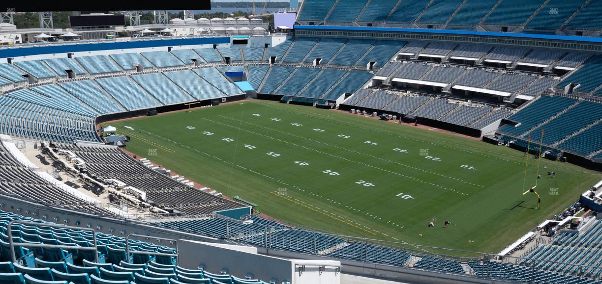 EverBank Stadium - Section 403 Seat View