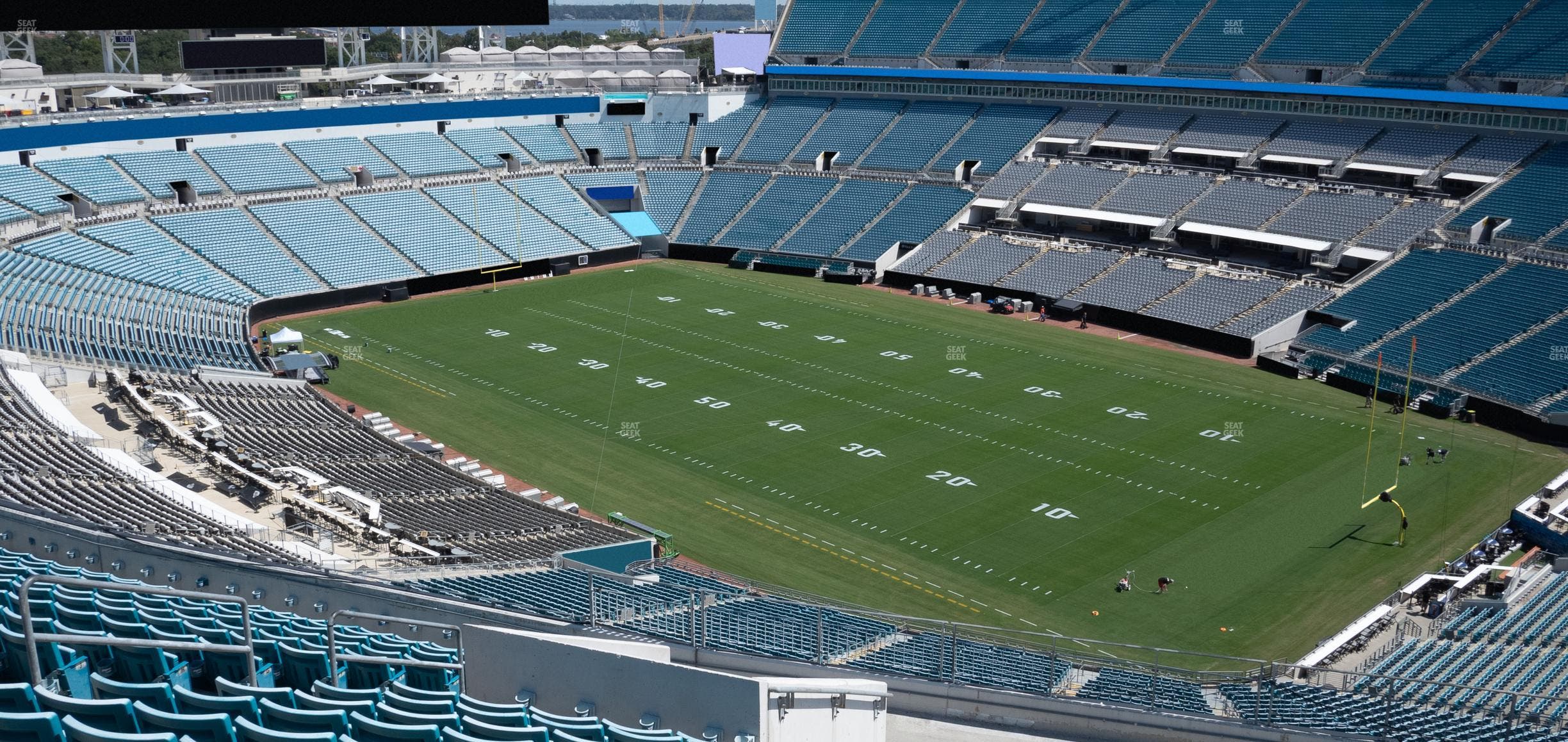 EverBank Stadium - Section 403 Seat View