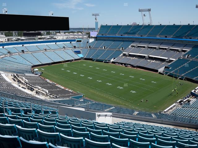 EverBank Stadium - Section 403 Seat View