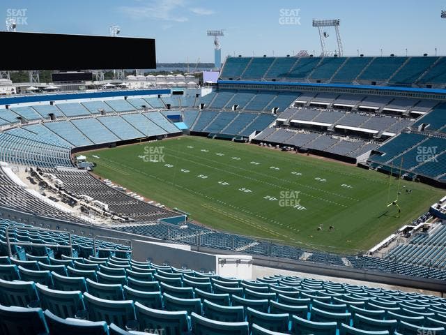 EverBank Stadium - Section 403 Seat View