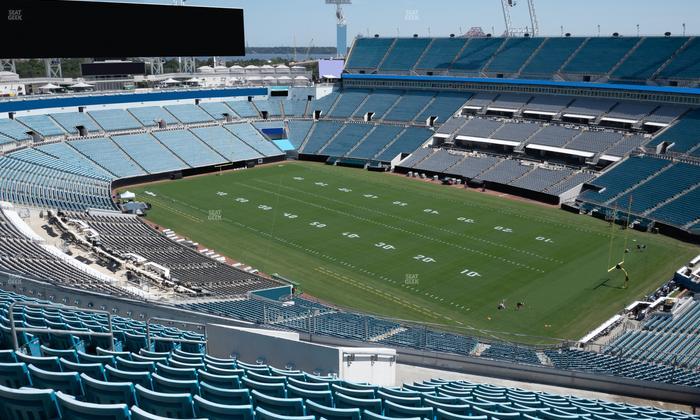 EverBank Stadium - Section 403 Seat View