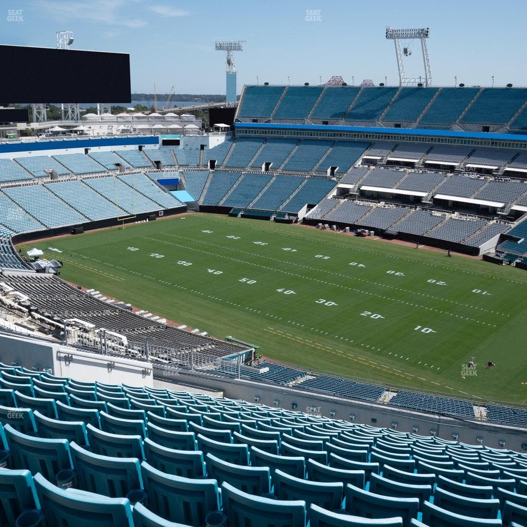 EverBank Stadium - Section 404 Seat View