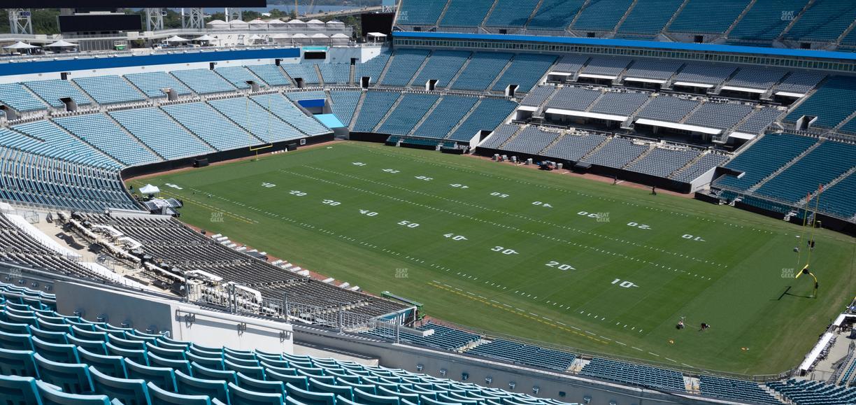 EverBank Stadium - Section 404 Seat View
