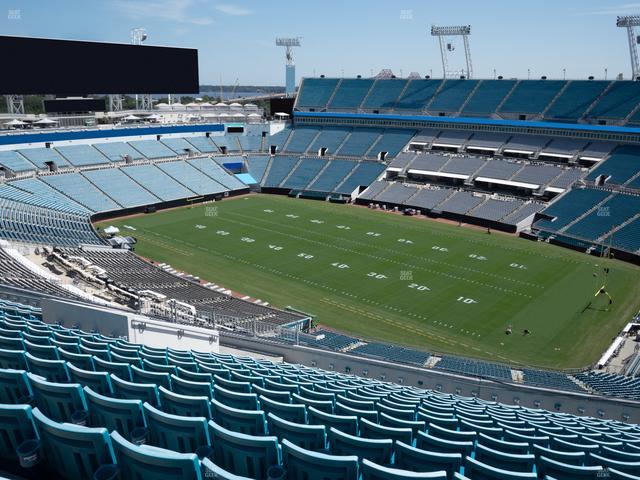 EverBank Stadium - Section 404 Seat View