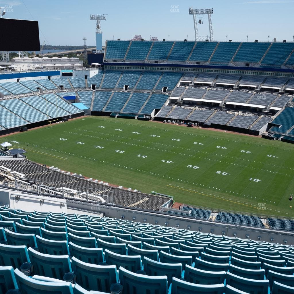 EverBank Stadium - Section 405 Seat View