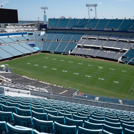 EverBank Stadium - Section 405 Seat View
