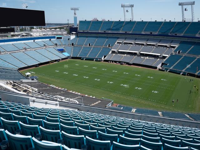 EverBank Stadium - Section 405 Seat View