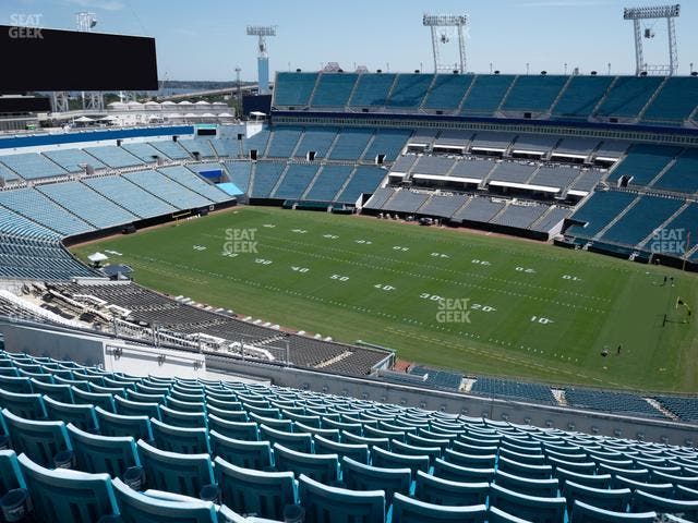 EverBank Stadium - Section 405 Seat View