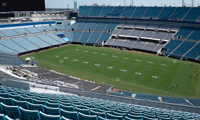 EverBank Stadium - Section 405 Seat View