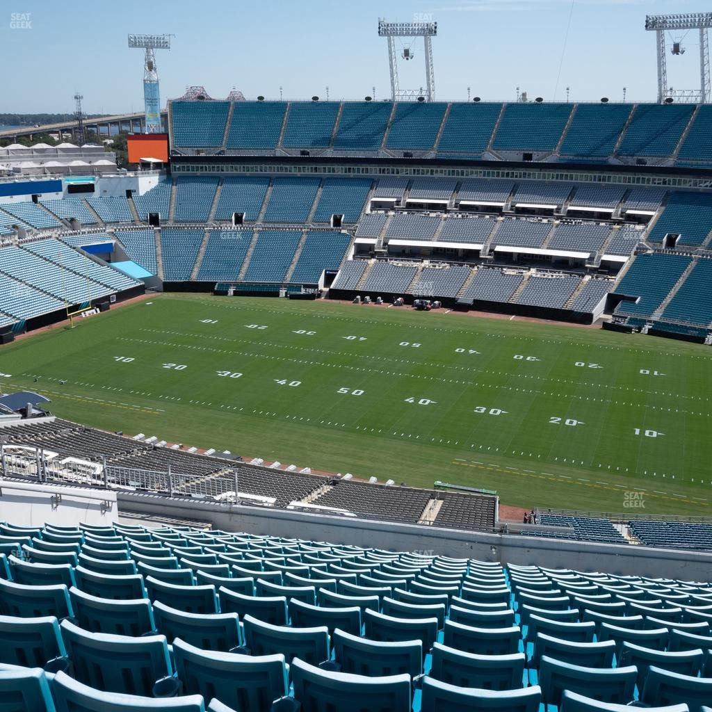 EverBank Stadium - Section 408 Seat View