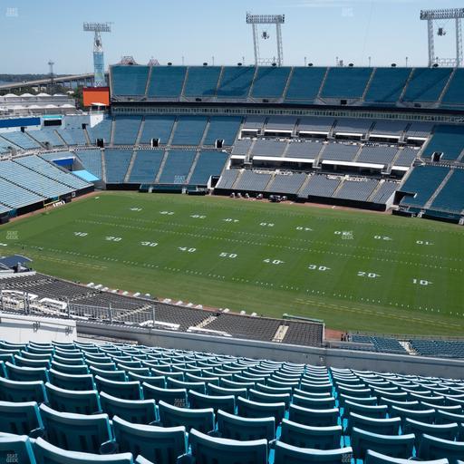 EverBank Stadium - Section 408 Seat View