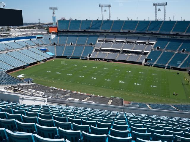 EverBank Stadium - Section 408 Seat View