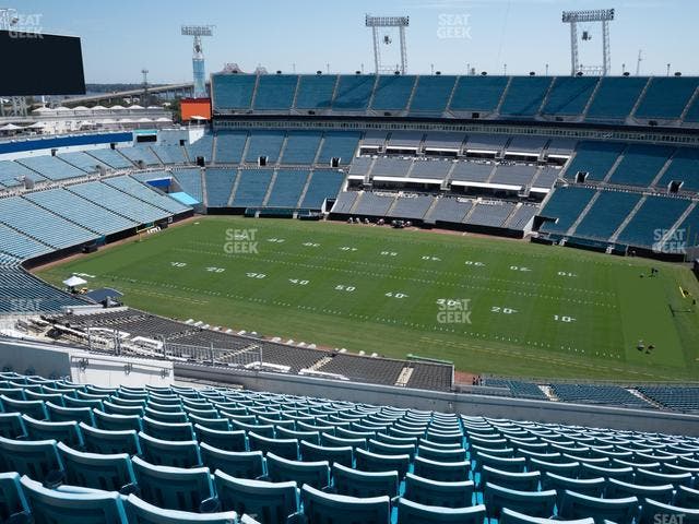 EverBank Stadium - Section 408 Seat View