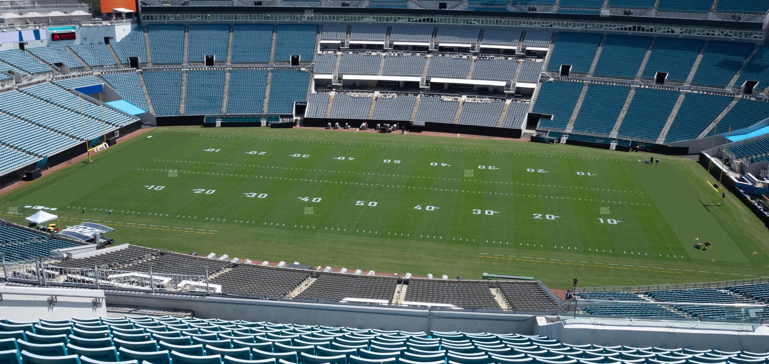 EverBank Stadium - Section 409 Seat View