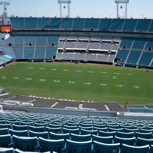 EverBank Stadium - Section 409 Seat View