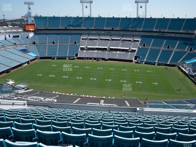 EverBank Stadium - Section 409 Seat View