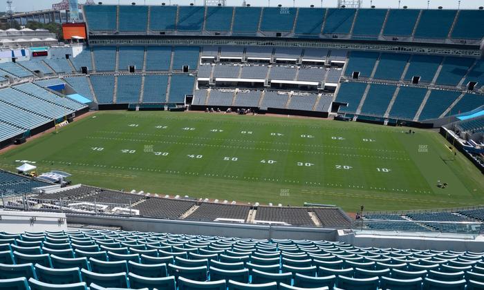 EverBank Stadium - Section 409 Seat View