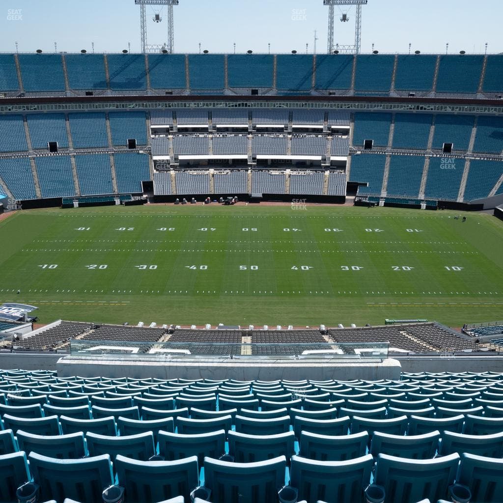 EverBank Stadium - Section 410 Seat View