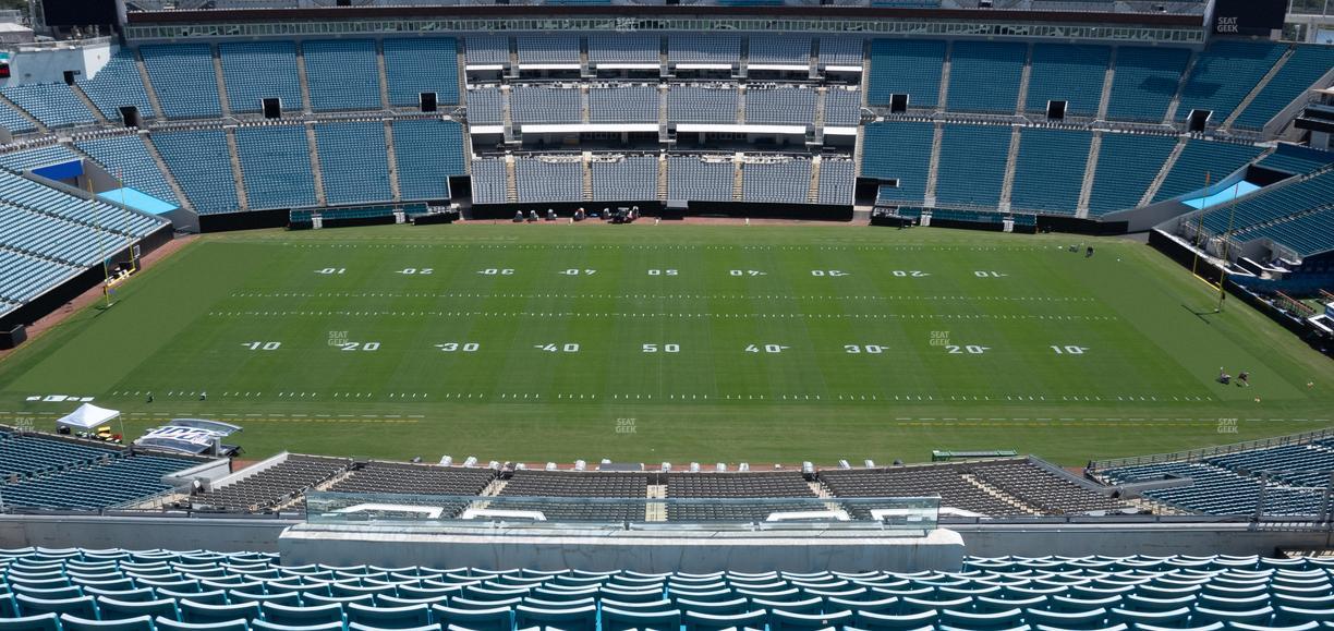 EverBank Stadium - Section 410 Seat View