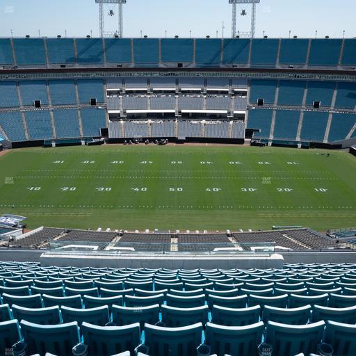 EverBank Stadium - Section 410 Seat View