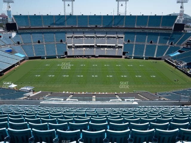 EverBank Stadium - Section 410 Seat View