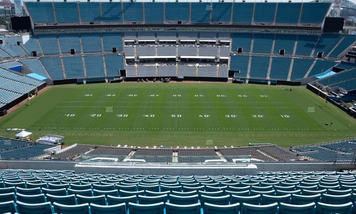 EverBank Stadium - Section 410 Seat View