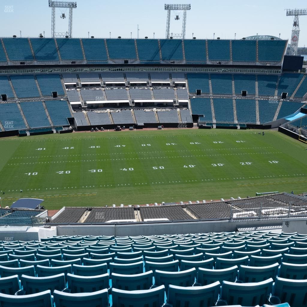 EverBank Stadium - Section 411 Seat View