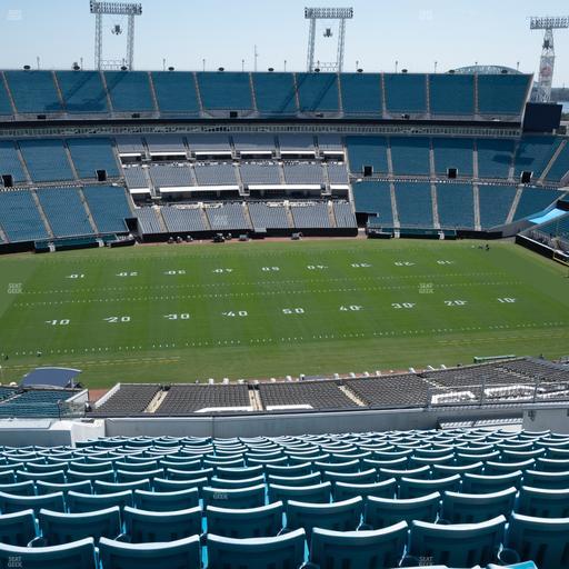EverBank Stadium - Section 411 Seat View