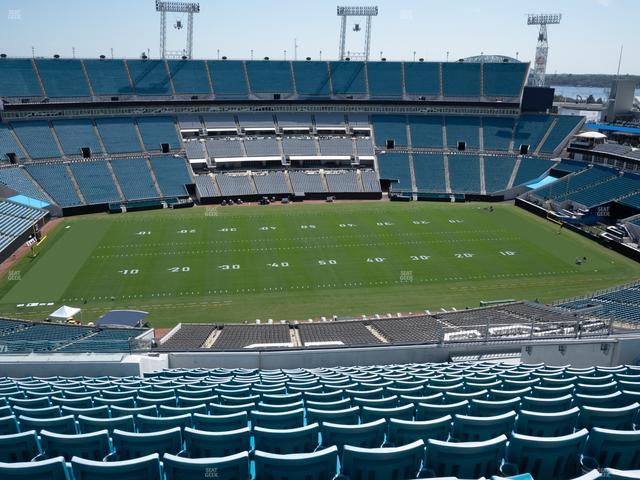 EverBank Stadium - Section 411 Seat View