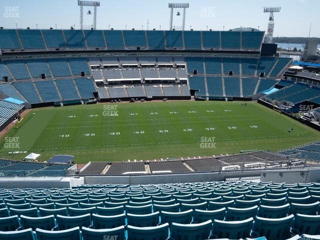 EverBank Stadium - Section 411 Seat View