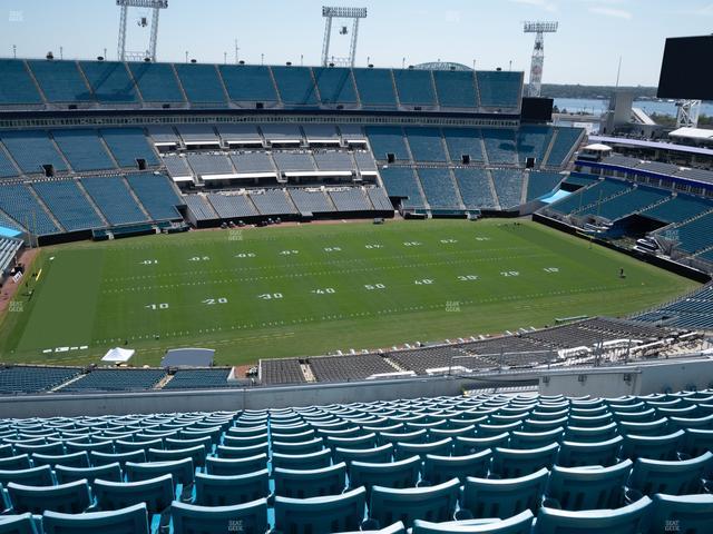 EverBank Stadium - Section 412 Seat View