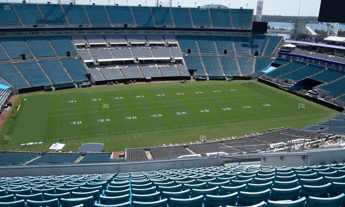 EverBank Stadium - Section 412 Seat View