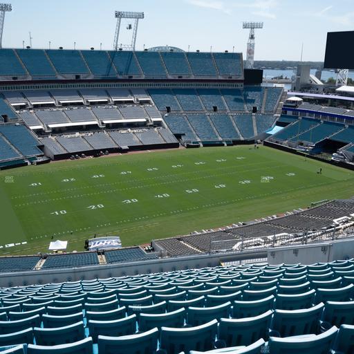 EverBank Stadium - Section 414 Seat View