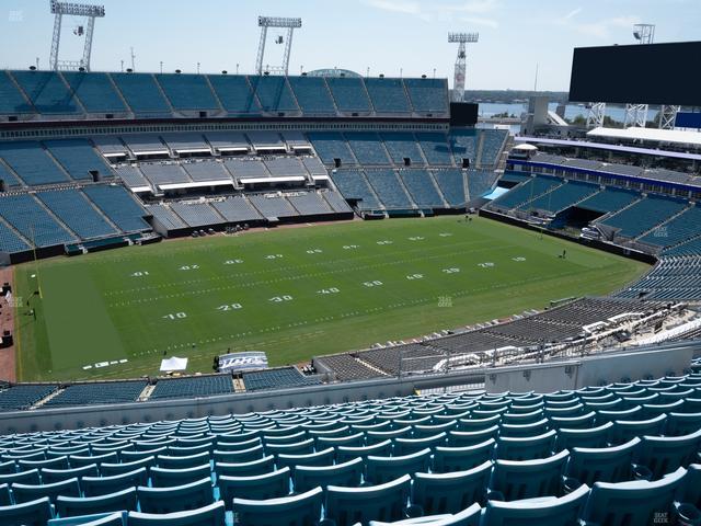 EverBank Stadium - Section 414 Seat View